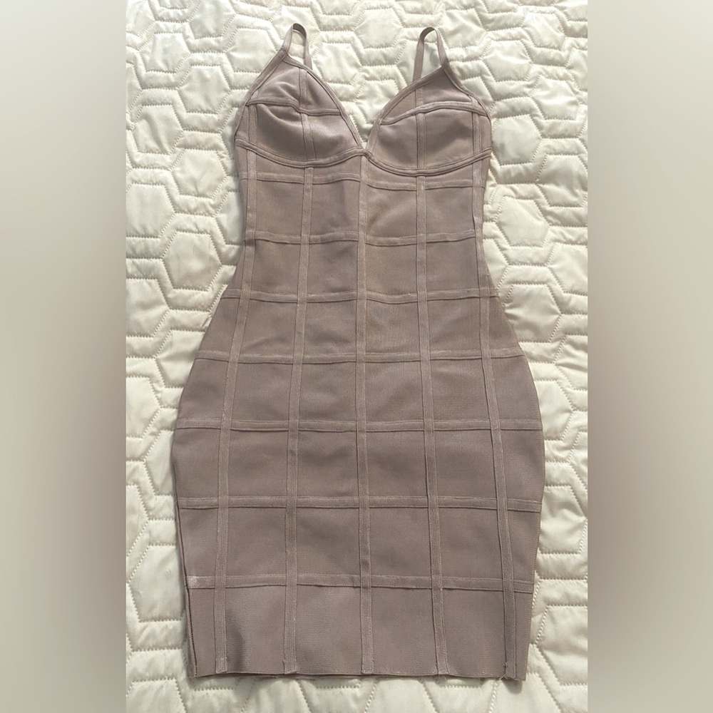 Missguided Bodycon Bandage Mini Dress